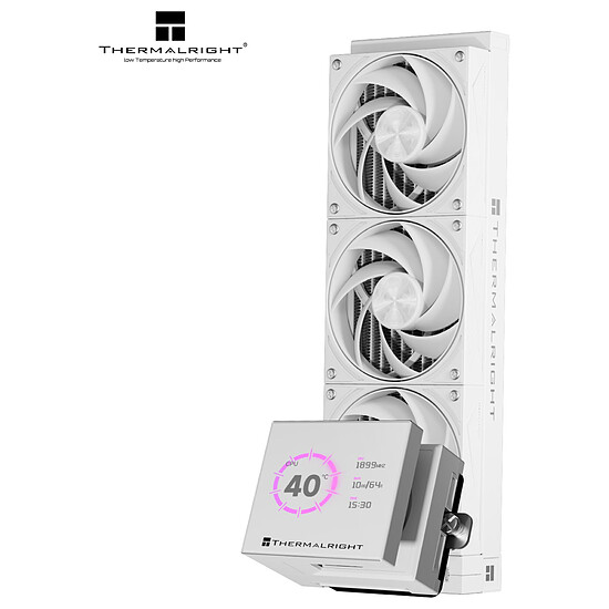 Watercooling AIO Thermalright Stream Vision 360 - Blanc - Autre vue