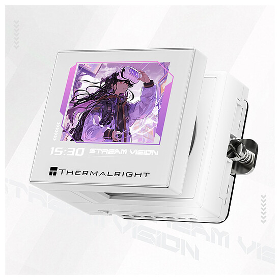 Watercooling AIO Thermalright Stream Vision 360 - Blanc - Autre vue