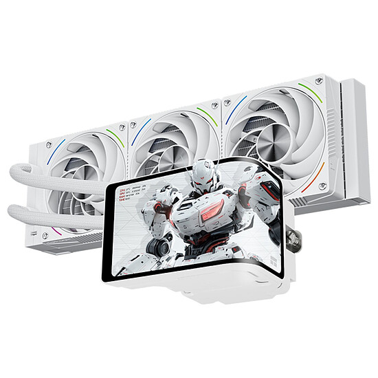 Watercooling AIO Thermalright Wonder Vision 360 UB ARGB - Blanc - Autre vue