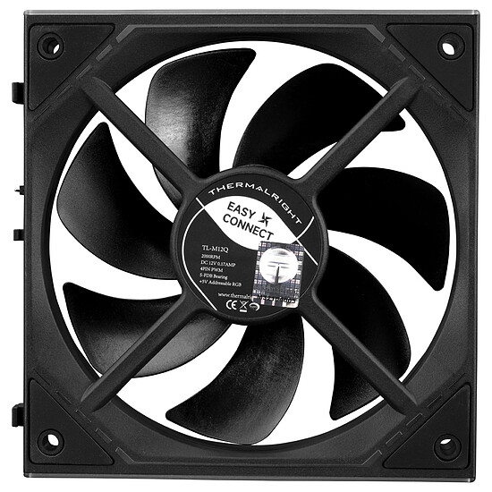 Ventilateur Boîtier Thermalright TL-M12Q X3 - Noir - Autre vue