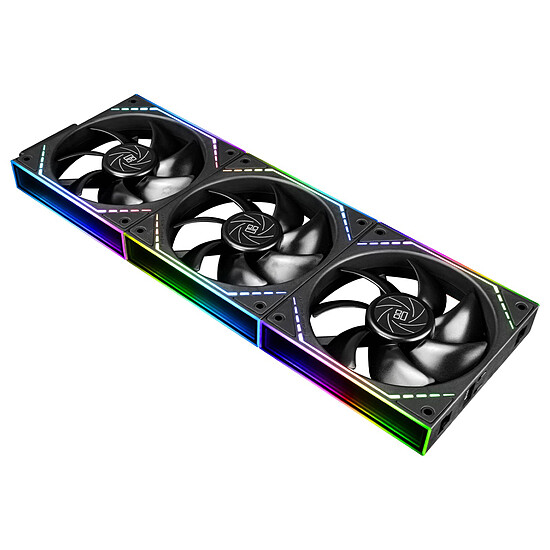 Ventilateur Boîtier Thermalright TL-M12Q X3 - Noir - Autre vue