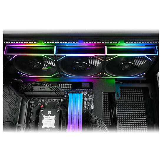 Ventilateur Boîtier Thermalright TL-M12Q X3 - Noir - Autre vue