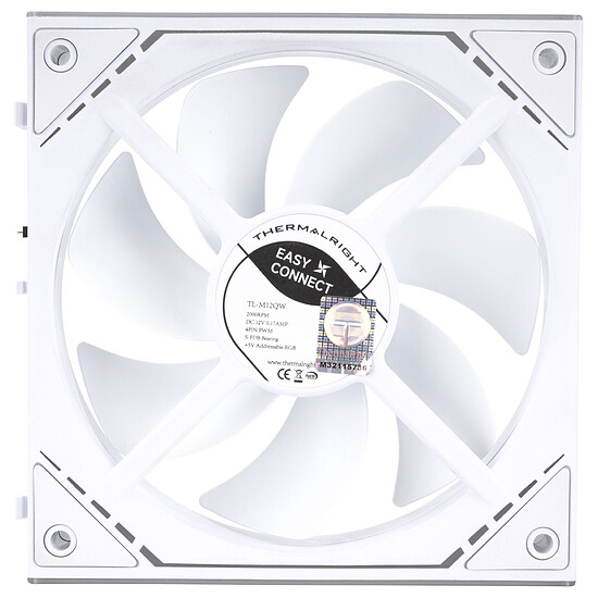 Ventilateur Boîtier Thermalright TL-M12Q X3 - Blanc - Autre vue