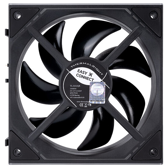Ventilateur Boîtier Thermalright TL-M12QR X3 - Noir - Autre vue