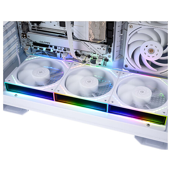 Ventilateur Boîtier Thermalright TL-M12QRW X3 - Blanc - Autre vue