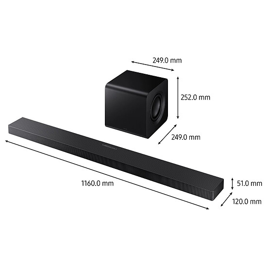 Barre de son Samsung HW-QS710F - Autre vue