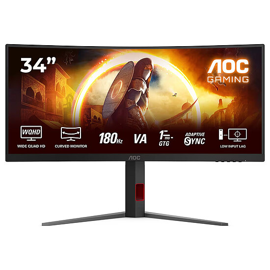 Écran PC AOC CU34G4 - Autre vue