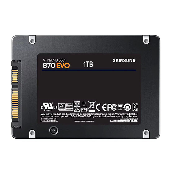 Disque SSD Samsung 870 EVO - 1 To - Autre vue