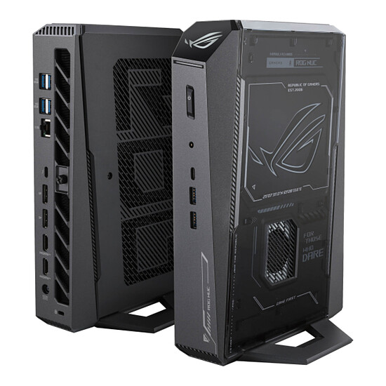 PC de bureau ASUS ROG NUC 2025 RNUC15JNK9X28AA2 - Windows 11 - Autre vue