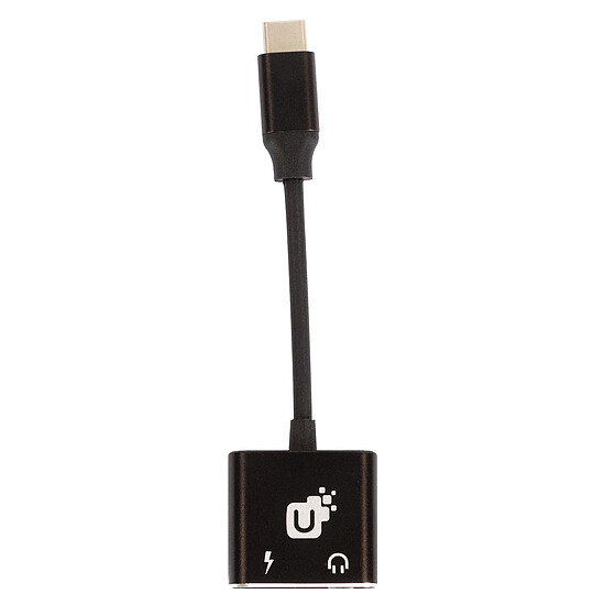 Adaptateurs et câbles INOVU Adaptateur Audio USB-C vers Jack 3.5 mm + USB-C Power Delivery 60W - Autre vue