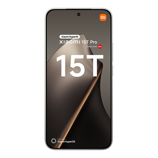 Smartphone reconditionné Xiaomi 15T Pro 5G (Gris) - 512 Go · Reconditionné - Autre vue