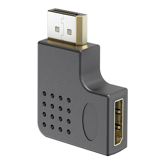 Adaptateur DisplayPort Goobay DisplayPort Adapter 8K (90° Droite) - Autre vue
