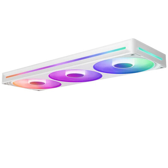 Ventilateur Boîtier NZXT F360 RGB Core - Blanc - Autre vue