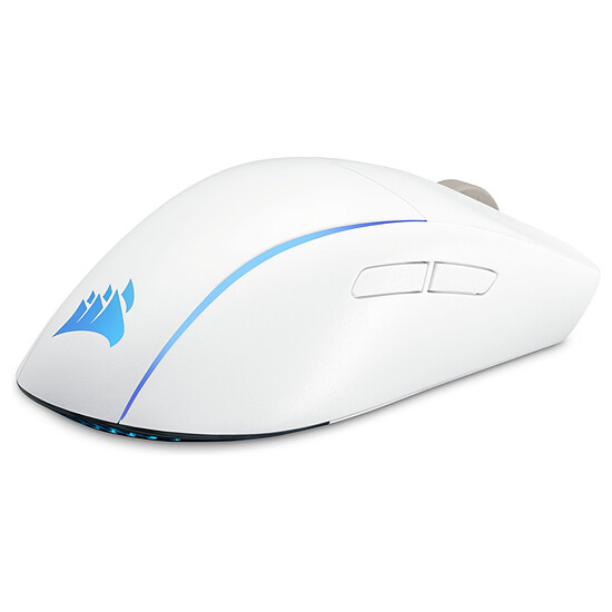 Souris PC Corsair Gaming M75 Wireless Apple Edition - Blanc - Autre vue