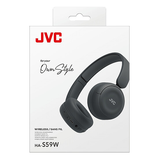 Casque Audio JVC HA-S59W - Noir - Autre vue