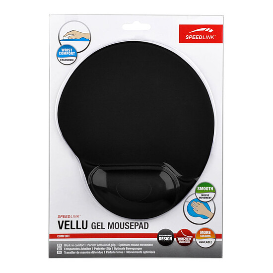 Tapis de souris Speedlink Vellu (noir) - Autre vue