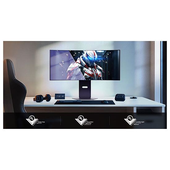 Écran PC LG UltraGear OLED 34GX900A-B - Autre vue