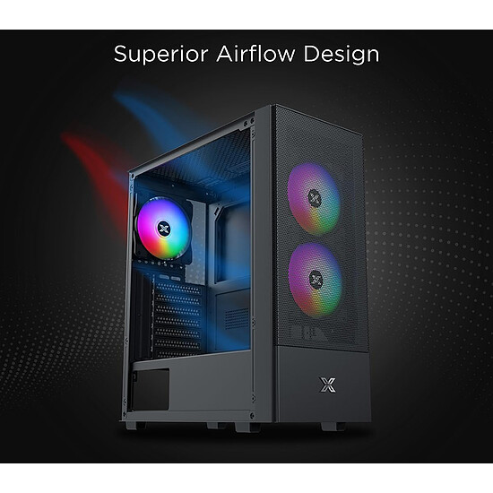 Boîtier PC Xigmatek Hero II Air 3F - Autre vue
