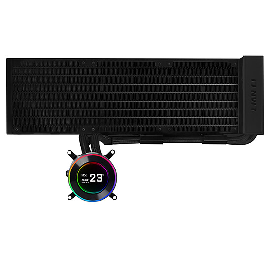 Watercooling AIO Lian Li Hydroshift II LCD-C 360N Fanless - Noir - Autre vue