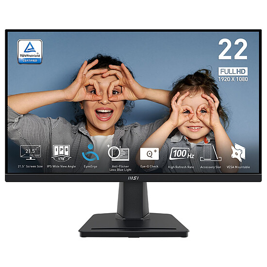 Écran PC MSI 21.5" LED - PRO MP225
