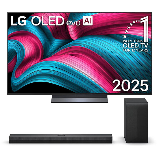 TV LG OLED55C5 + LG S70TY - Autre vue
