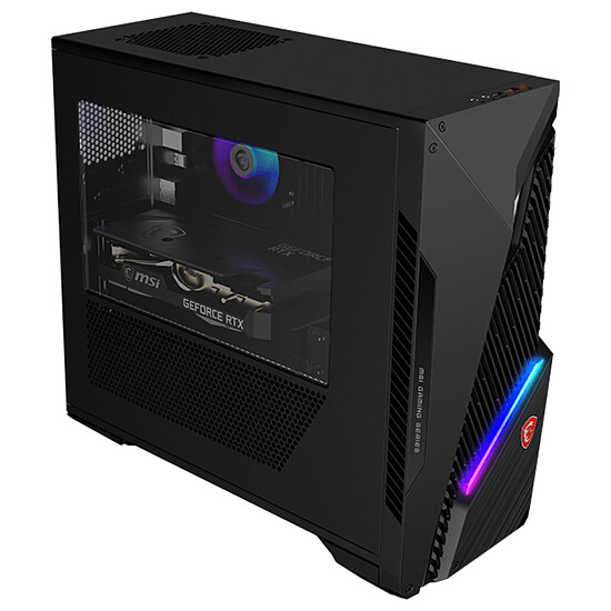 PC de bureau MSI MAG Infinite S3 14NVM7-3002EU - Windows 11  + écran MSI MP341CQ - Autre vue