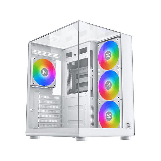 Boîtier PC Xigmatek Aqua Compact - Blanc