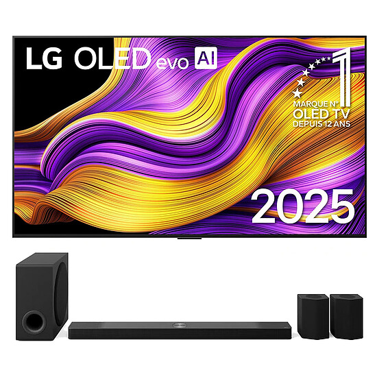 TV LG OLED65G5 + LG S95TR - Autre vue