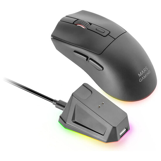 Souris PC Mars Gaming MM-T3 - Noir - Autre vue