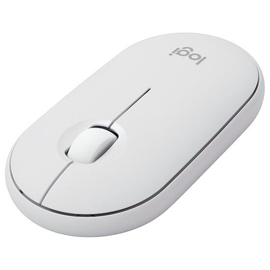 Clavier souris bureautique Logitech Pebble 2 Combo - Blanc - Autre vue