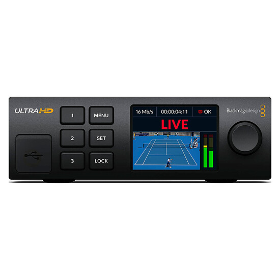 Accessoires streaming Blackmagic Streaming Decoder 4K - Autre vue