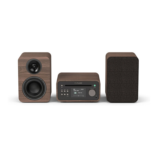 Mini-chaine Pure Classic Stereo Mini Café/Noyer - Autre vue