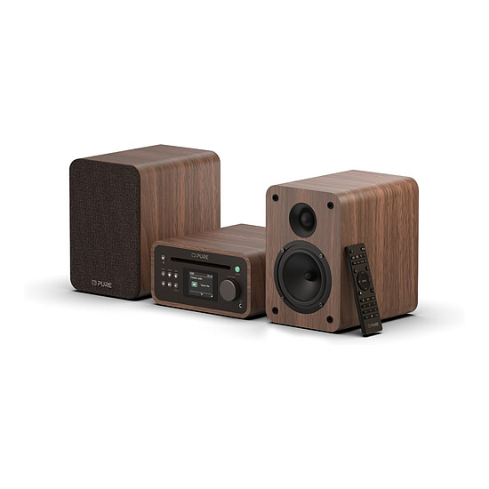 Mini-chaine Pure Classic Stereo Mini Café/Noyer - Autre vue