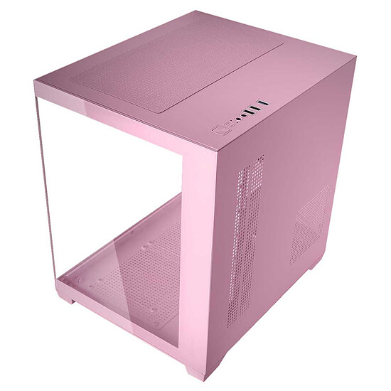 Boîtier PC Mars Gaming MC-View2 - Rose