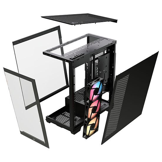 Boîtier PC Corsair 3500X RS-R ARGB - Noir - Autre vue