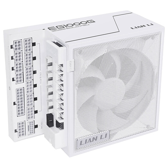 Alimentation PC Lian Li Edge 1000W 80PLUS Gold with Hub - Blanc - Autre vue