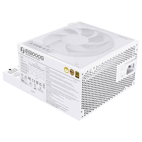Alimentation PC Lian Li Edge 1000W 80PLUS Gold with Hub - Blanc - Autre vue
