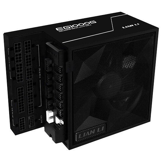 Alimentation PC Lian Li Edge 1000W 80PLUS Gold with Hub - Noir - Autre vue