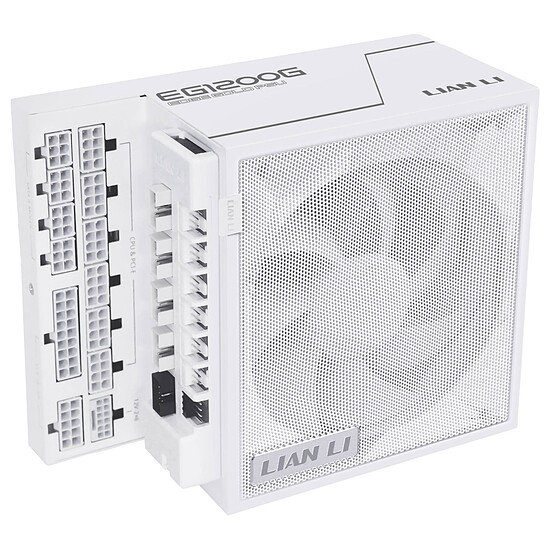 Alimentation PC Lian Li Edge 1200W 80PLUS Gold with Hub - Blanc - Autre vue
