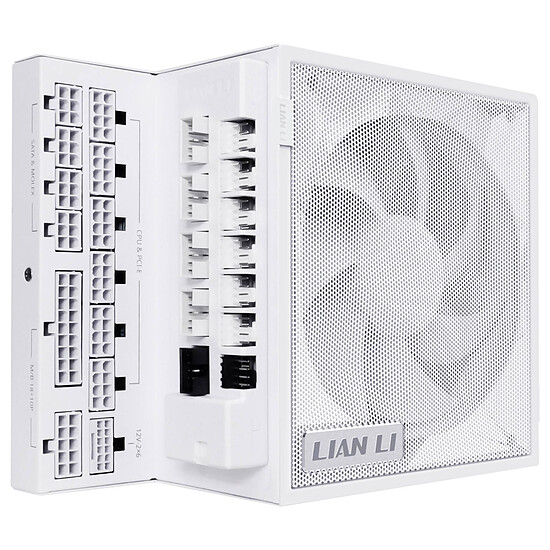 Alimentation PC Lian Li Edge 1200W 80PLUS Gold with Hub - Blanc - Autre vue