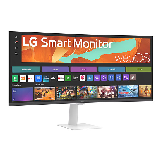 Écran PC LG - Smart Monitor 34U601SA-W - Autre vue
