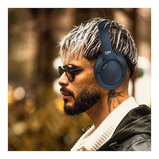 Casque Audio CGV SonicVibe ANC Bleu - Autre vue