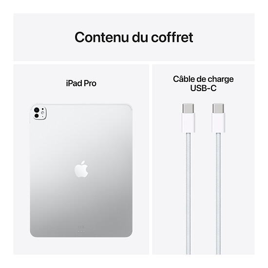 Tablette Apple iPad Pro M5 2025 13 pouces nano-texturé Wi-Fi - 2 To - Argent - Autre vue