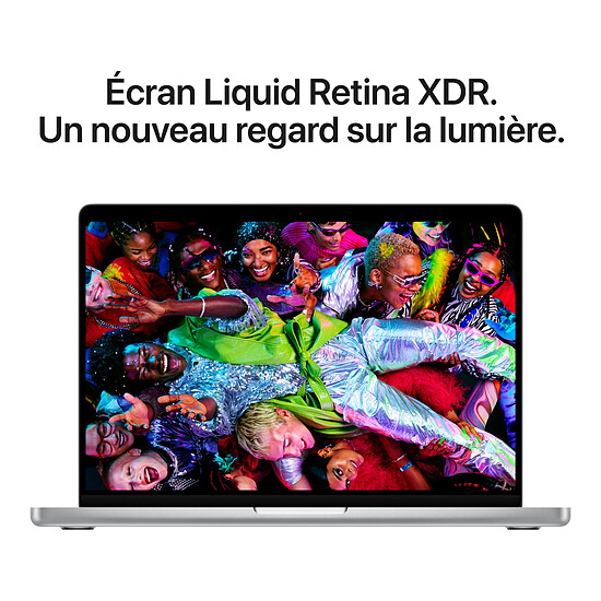 MacBook Apple MacBook Pro M5 14" Argent 24 Go/1 To (MDE64FN/A) - Autre vue