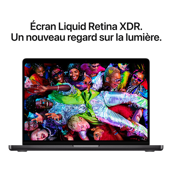 MacBook Apple MacBook Pro M5 14" Noir sidéral 32 Go / 1 To (MJ3D4FN/A) - Autre vue