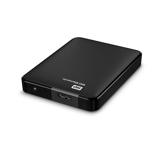 Disque dur externe Western Digital (WD) Elements Portable - 2 To (Noir) - Autre vue