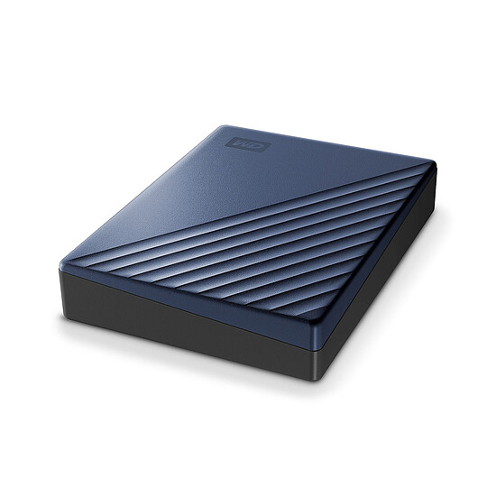 Disque dur externe Western Digital (WD) My Passport Ultra - 4 To (Bleu / Noir) - Autre vue
