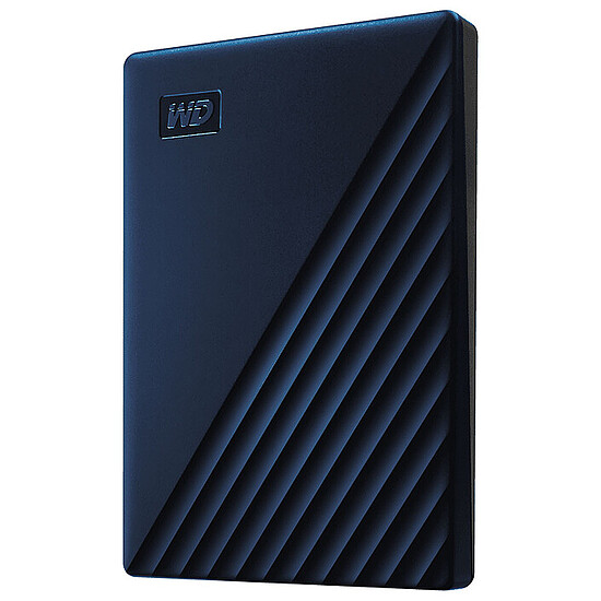 Disque dur externe Western Digital (WD) My Passport For Mac - 4 To (Bleu / Nuit) - Autre vue