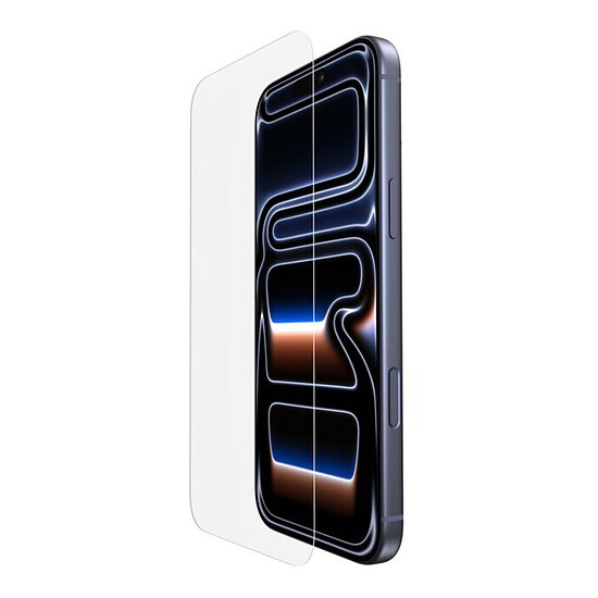 Protection d'écran Belkin ScreenForce UltraGlass 2 - Protection d'écran antimicrobienne pour iPhone 17 Pro Max - Autre vue