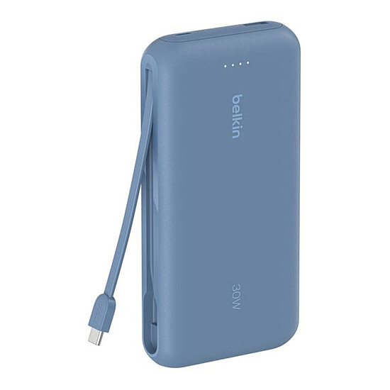 Batterie et powerbank Belkin BoostCharge Powerbank 20K 30W avec Câble (Bleu) - Autre vue